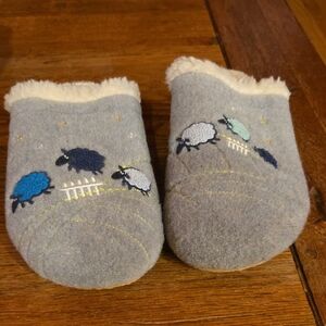 Lands' End Gray Sheep Women's Slippers